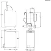 Electrolux EW6T5372P Toplader wasmachine, 7 kg, 1200 t/min, energieklasse C, wit
