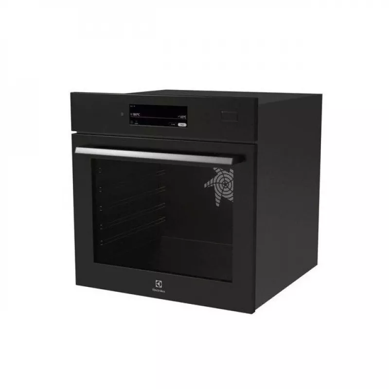 Electrolux LOB9S3SZ Inbouw-elektrische oven met pyrolyse-zelfreiniging, 71L, A+, rvs zwart