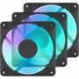 Fractal Design Dynamic 3-14 RGB Zwart 3-pack 140mm PWM-ventilatoren