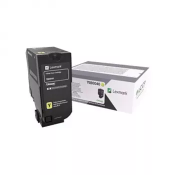 Lexmark gele originele tonercartridge voor Lexmark CS727de