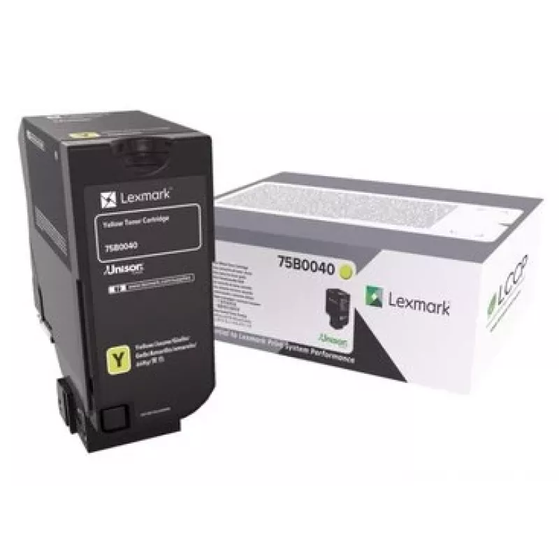 Lexmark gele originele tonercartridge voor Lexmark CS727de