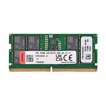 Kingston Technology KVR56S46BS8-32 32 GB DDR5 5600 MT/s SO-DIMM werkgeheugenmodule