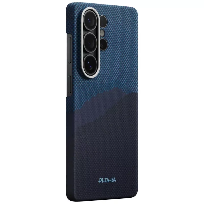PITAKA Edge Case MagSafe voor Samsung Galaxy S26 Ultra - Over the Horizon (zwart/grijs)