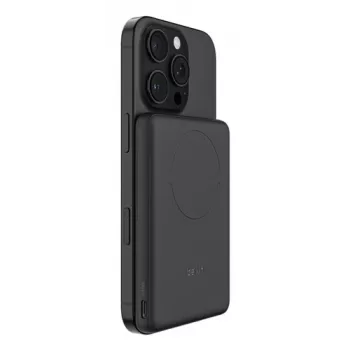 Belkin BoostCharge Slim magnetische powerbank 5000 mAh, 7,5 W, Zwart