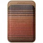 PITAKA Woven Wallet MagSafe magnetische kaarthouder voor iPhone - Sunset