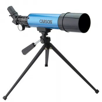 Carson Aim Telescoop 50mm Refractor met 3x Barlow-lens en Aluminium Statief