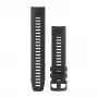 Garmin Instinct Series Siliconen Horlogeband Grafiet 22mm QuickFit