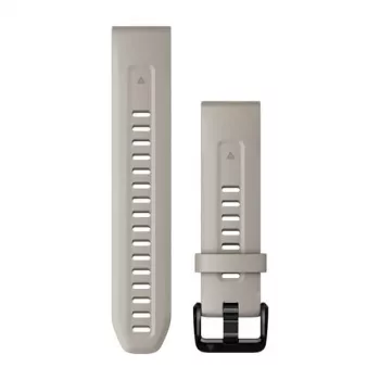 Garmin 20 mm siliconen horlogeband, Lightsand, 010-13102-04