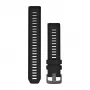 Garmin siliconen horlogeband 22mm voor Instinct 2, Zwart, 010-13105-06