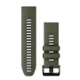 Garmin QuickFit 26 mm siliconen armband donkergroen/grafiet 010-13281-07