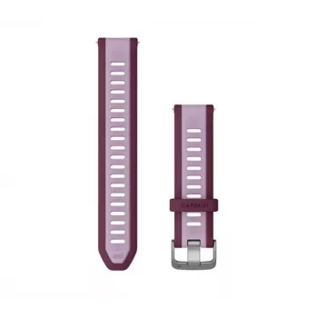 Garmin Quick Release 20 mm siliconen horlogeband, Berry/Lilac (010-11251-AK)