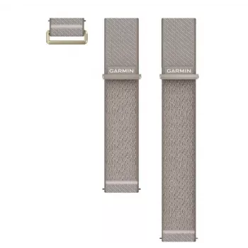 Garmin nylon Quick Release 24mm ComfortFit horlogeband French Gray 010-13907-05
