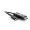C2G USB-C naar HDMI adapterkabel - 1,83 m - zwart - 4K@60Hz - omkeerbare USB-C-stekker