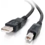 CABLES2GO C2G 3m USB 2.0 A/B kabel zwart (28103)