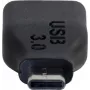 C2G USB C naar USB A adapter - USB C naar USB adapter - 5 Gbit/s - zwart - M/F