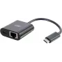 CABLES2GO C2G 82408 USB 3.1 Gen 1 Type-C hub met 4 USB-A-aansluitingen, zwart