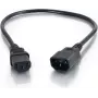 CABLES2GO verlengkabel C13 naar C14 2m zwart