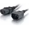 CABLES2GO verlengkabel C13 naar C14 2m zwart