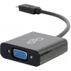 C2G USB 3.1 USB Type-C naar VGA adapter - USB-C naar VGA zwart