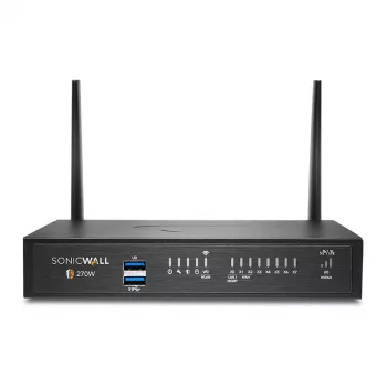 SonicWall TZ-serie (Gen 7) TZ270W Security Appliance met 3-jarige Advanced Protection Service Suite en 1-jarige Cloud Secure Edge SIA-Basic (10 gebruikers) en 1-jarige SPA-Advanced (3 gebruikers) - 1G