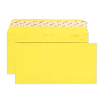 ELCO Color envelop C5/6 (114 x 229 mm), zonder venster, 100 g/m², geel, 250 stuks (18833.72)