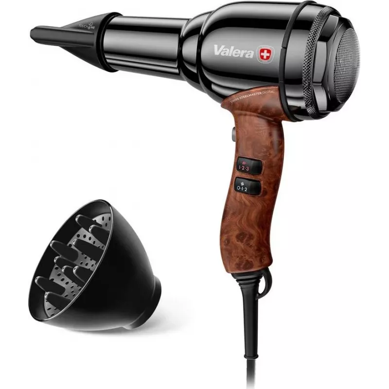 VALERA Swiss Steelmaster D Professional haardroger 2000W black chrome