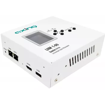 AXING UIM 1-00 universele input modulator HDMI CVBS YPbPr naar RF DVB-T/C