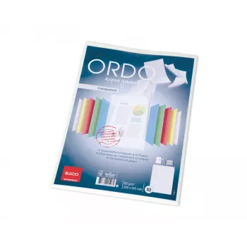ELCO Ordo Transparante organisatiemap A4, 220 x 310 mm, 80 g/m², Wit, 10 stuks (73696.14)