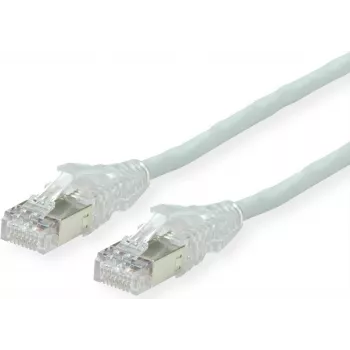 Dätwyler Patchkabel Cat.5e S/UTP, CU 5502 flex PVC, AMP v2, zwart, 2,0 m