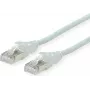 Dätwyler Cat6A AMP X v2 grijs 1m CU 7702 flex LS0H v2 netwerk SFTP-patchkabel
