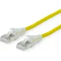 Dätwyler Cat.6A H AMP v2 patchkabel, geel, 20 m, SFTP, LS0H, CU 7702 flex