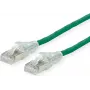 Dätwyler Cat.6 patchkabel, AMP v2, groen, 10 m, CU 7702 flex LS0H, U/UTP