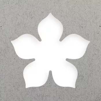 Artoz papier bloemenstansvorm 5 cm