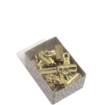Artoz papier binderclip goud 25 mm 12-pack