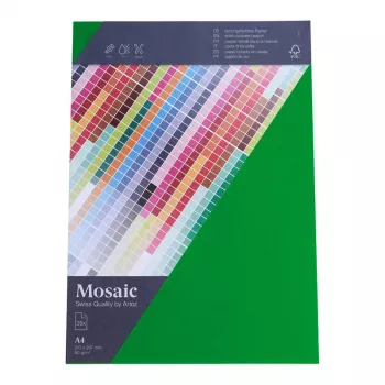 Artoz Papier Mosaic briefpapier appelgroen DIN A4 90 g/m² 25 vel