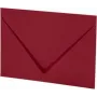 Artoz Papier Mosaic enveloppen DIN B6 zonder venster wijnrood gegomd 20-pack