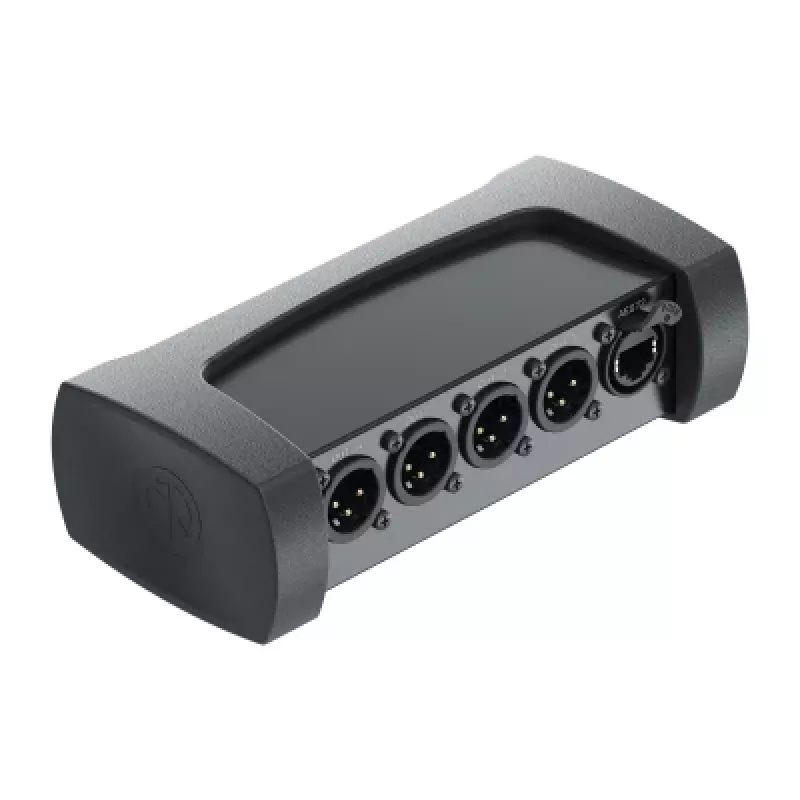 Neutrik NA-4I4O-AES72 stagebox zwart