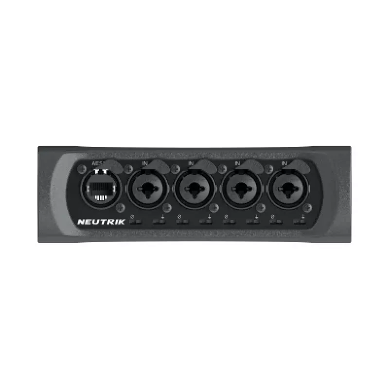 Neutrik NA-4I4O-AES72 stagebox zwart