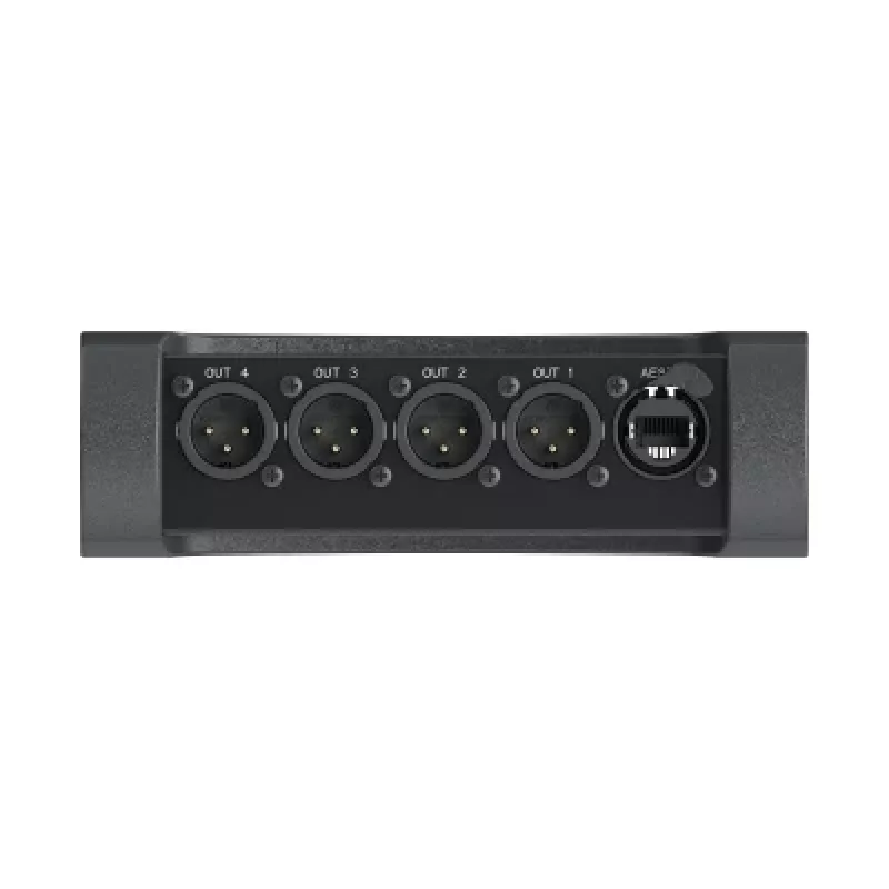Neutrik NA-4I4O-AES72 stagebox zwart