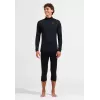 Odlo Merino 200 BL Top Turtle Neck LS half zip - zwart, maat M