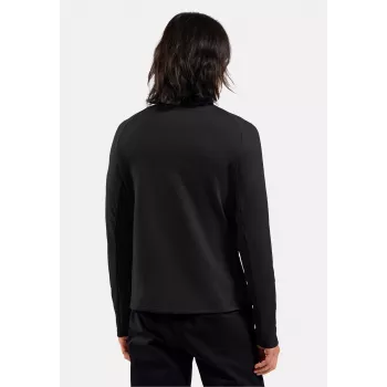Odlo Essential Light Mid Layer 1/2 zip - zwart - maat L