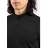 Odlo Essential Light Mid Layer 1/2 zip - zwart - maat L