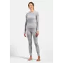 Odlo Active Warm X Pow BL Bottom Lange Baselayer Onderbroek - zilvergrijs, maat S