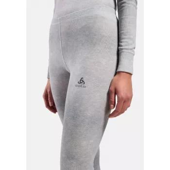 Odlo Active Warm X Pow BL Bottom Lange Baselayer Onderbroek - zilvergrijs, maat S