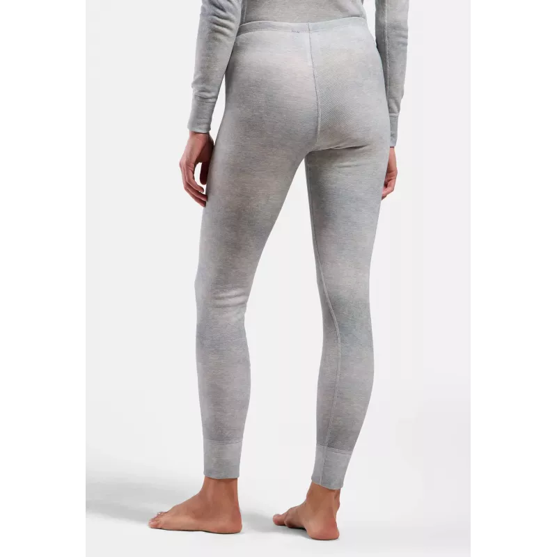 Odlo Active Warm X Pow BL Bottom Lange Baselayer Onderbroek - zilvergrijs, maat S