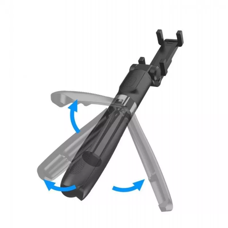 Tech-Protect L01S BT selfiestick statief zwart