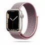 TECH-PROTECT Nylon Apple Watch 4 / 5 / 6 / 7 / 8 / SE (38 / 40 / 41 mm) Pink Sand sport loop band