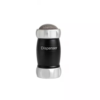 Marcato Dispenser zwart (DI-NER) - meel-/poederstrooier voor pasta en bakken