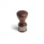 Marcato TONDO 38 mm koekjessteker Canaletto walnoot houten handgreep roestvrij staal