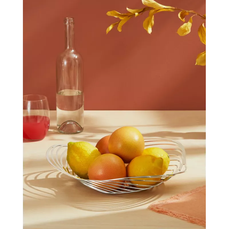Alessi ACO03 Trinity fruitschaal 33cm roestvrij staal